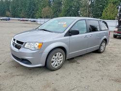 Dodge salvage cars for sale: 2018 Dodge Grand Caravan se