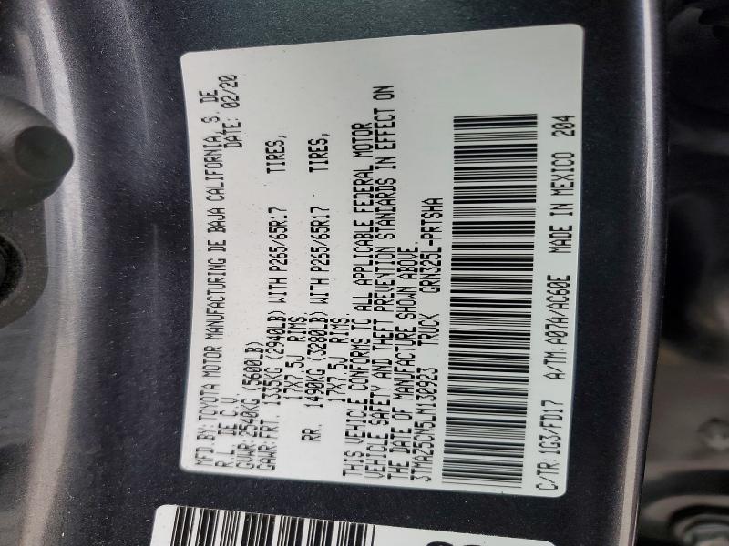 2020 Toyota Tacoma TRD Sport