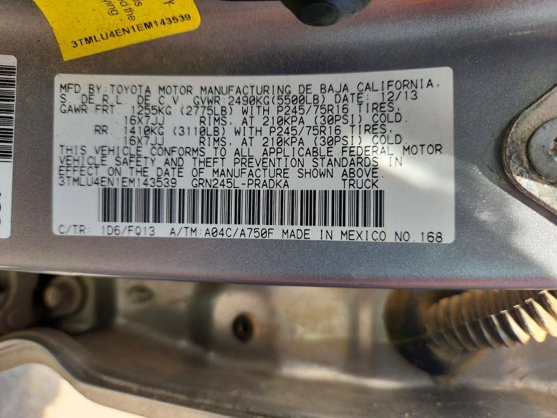 2014 Toyota Tacoma V6