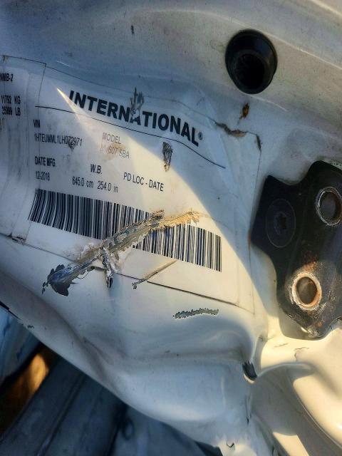 2020 International Mv607 box Truck