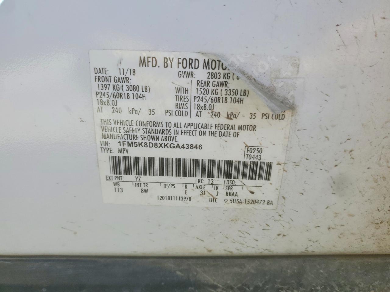 2019 Ford Explorer xlt