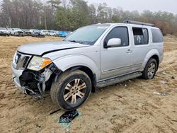 Salvage cars for sale from Copart Seaford, DE: 2011 Nissan Pathfinder s