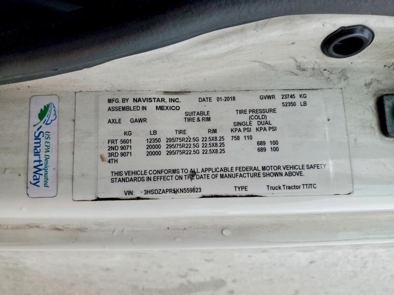 2019 International LT625 Semi Truck