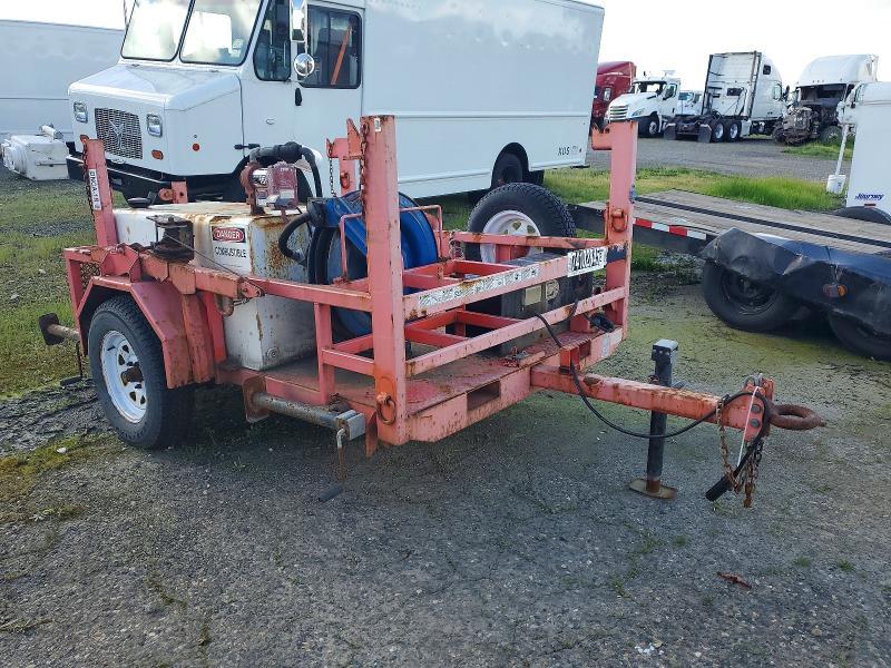 2013 Dhez 5'X8' 1-AXLE Flatbed Fuel