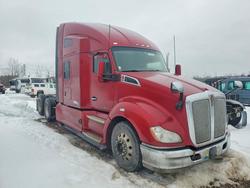 Salvage trucks for sale at Central Square, NY auction: 2020 Kenworth T680 Semi Truck