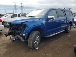 Salvage trucks for sale at Elgin, IL auction: 2025 Ford F150 Lariat