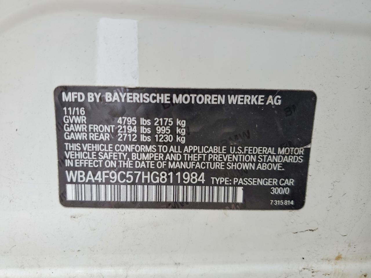 2017 BMW 430xi Gran Coupe