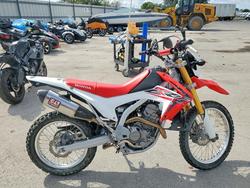 Salvage cars for sale from Copart Orlando, FL: 2016 Honda CRF250 L