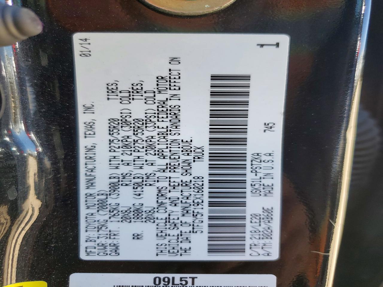 2014 Toyota Tundra Platinum