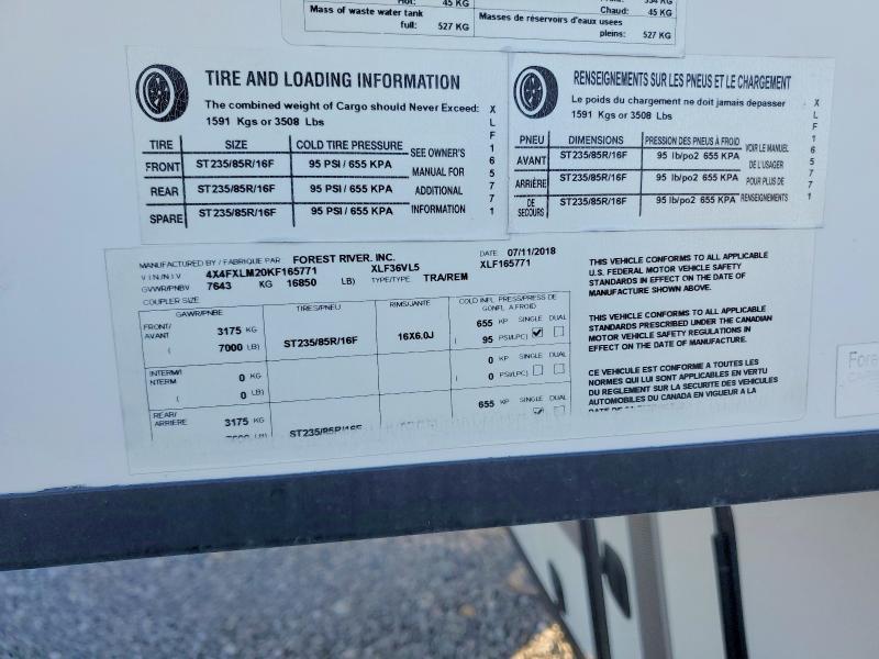 2019 Foresriver 2019 Forest River XLR TOY Hauler Camper