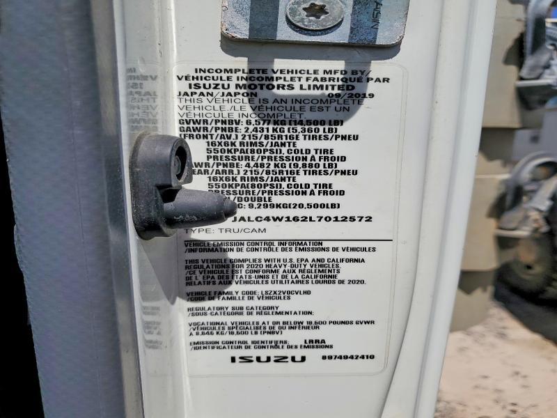 2020 Isuzu NPR HD Refrigerated BOX Truck