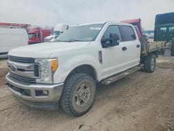 Salvage trucks for sale at Des Moines, IA auction: 2017 Ford F350 Super Duty Flatbed Truck