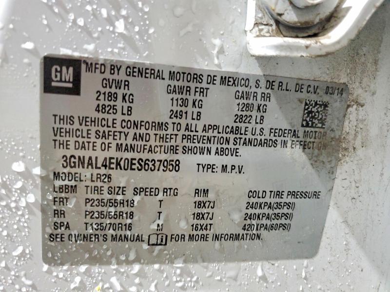 2014 Chevrolet Captiva ltz