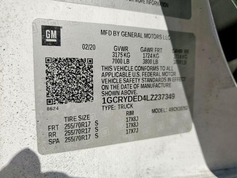 2020 Chevrolet Silverado K1500 LT