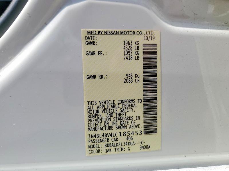 2020 Nissan Altima 2.5 s