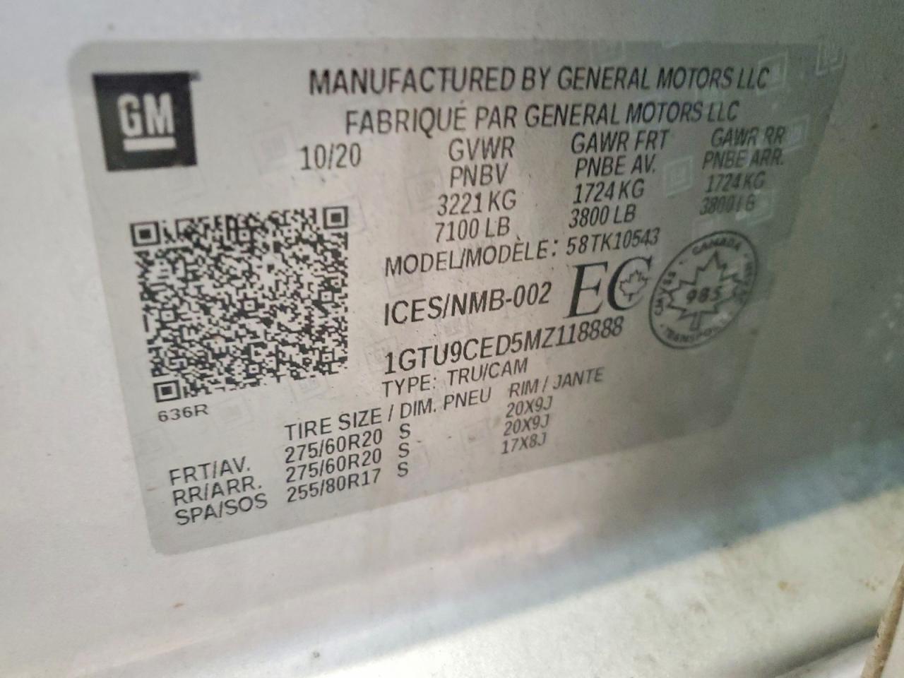 2021 GMC Sierra K1500 Elevation