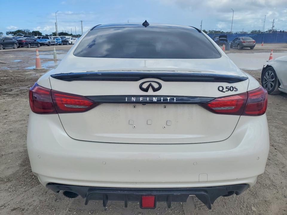 2018 Infiniti Q50 red Sport 400
