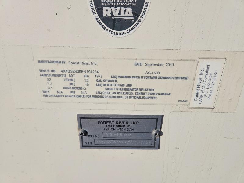 2014 Foresriver Palomino