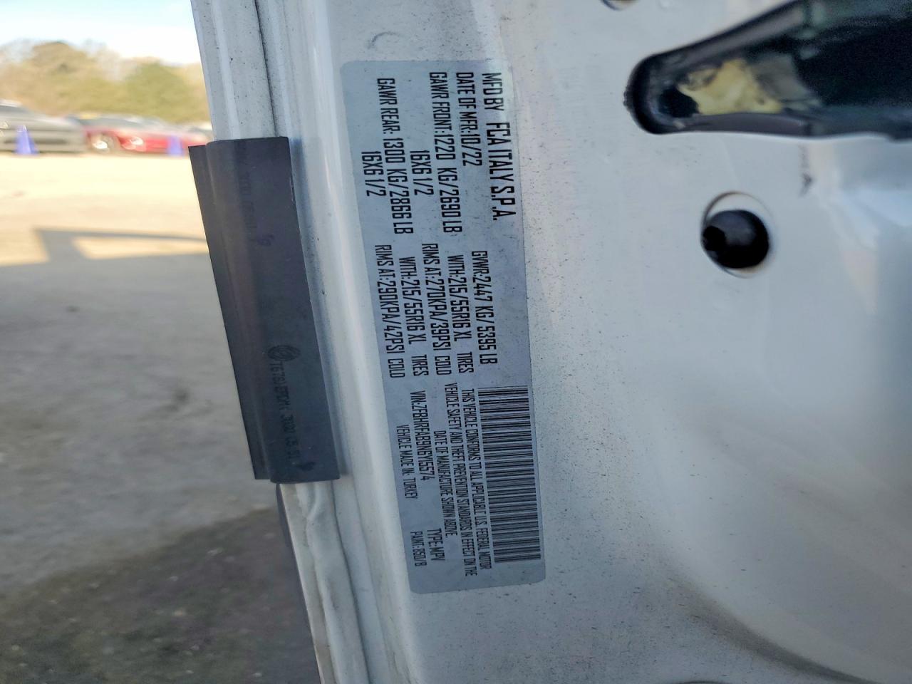 2022 Dodge RAM Promaster City Tradesman
