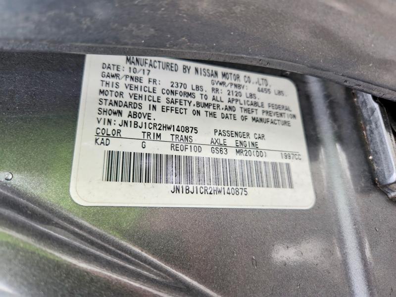 2017 Nissan Rogue Sport sl