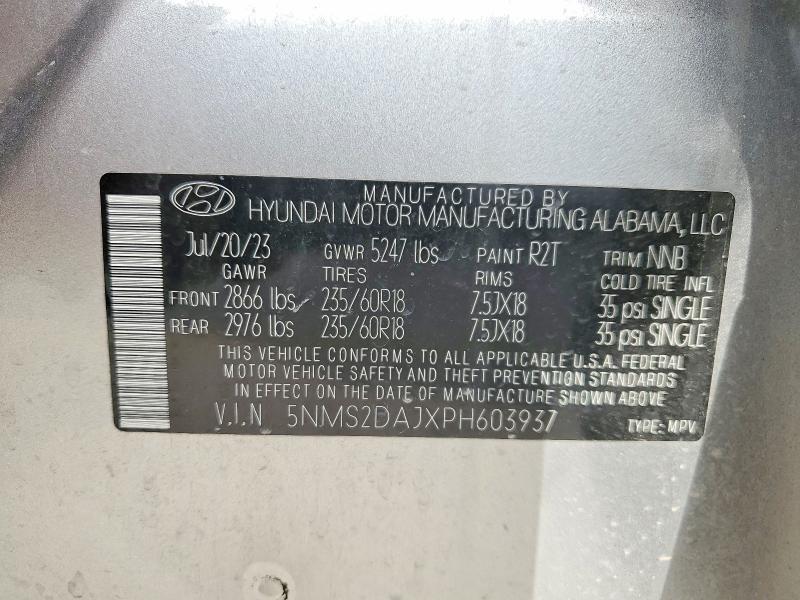 2023 Hyundai Santa fe sel