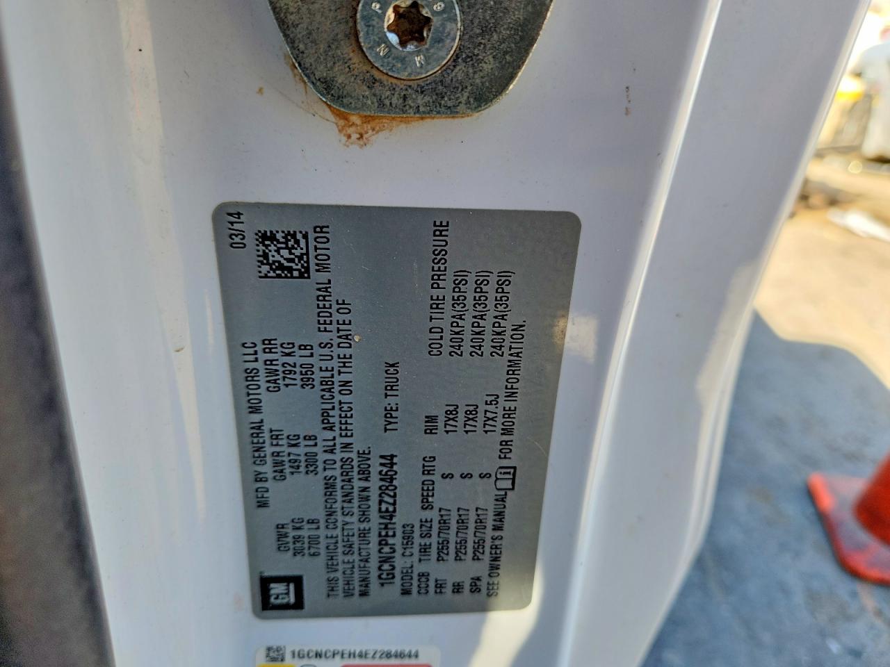 2014 Chevrolet Silverado C1500