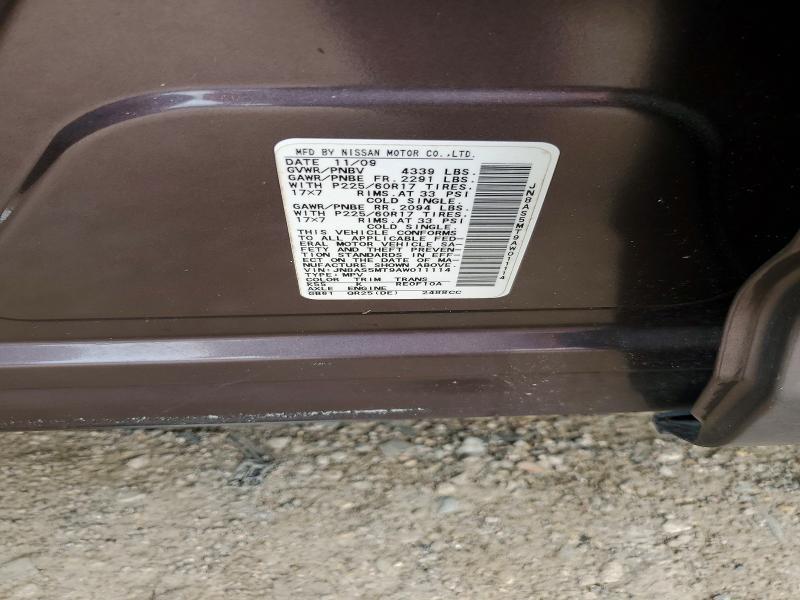 2010 Nissan Rogue sl