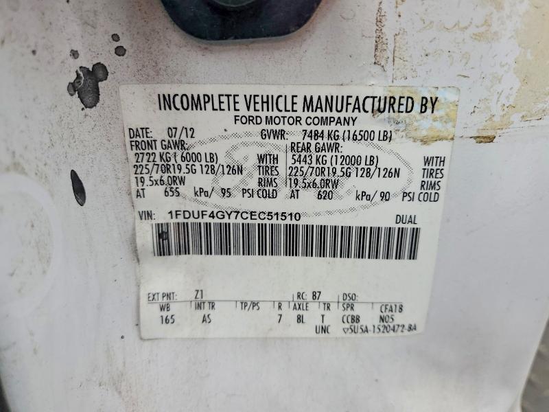 2012 Ford F450 Super Duty Bucket Truck