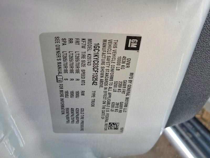 2012 Chevrolet Silverado K2500 Heavy Duty LTZ