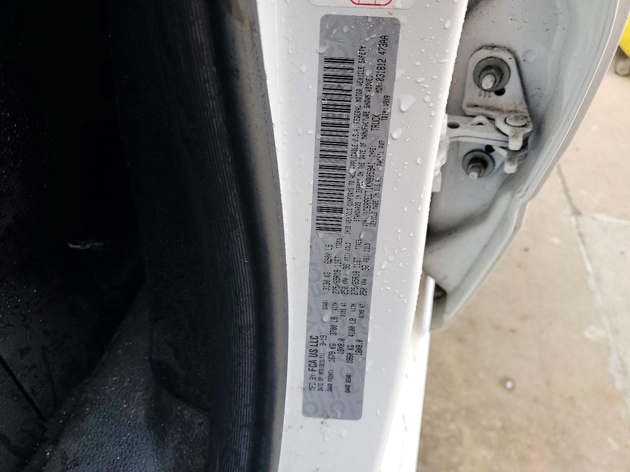 2019 Dodge RAM 1500 Tradesman