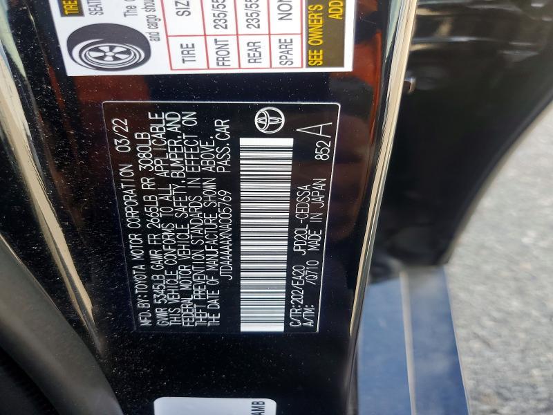 2022 Toyota Mirai xle
