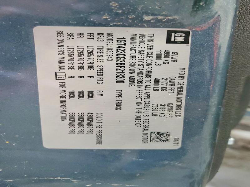 2011 GMC Sierra K3500 sle