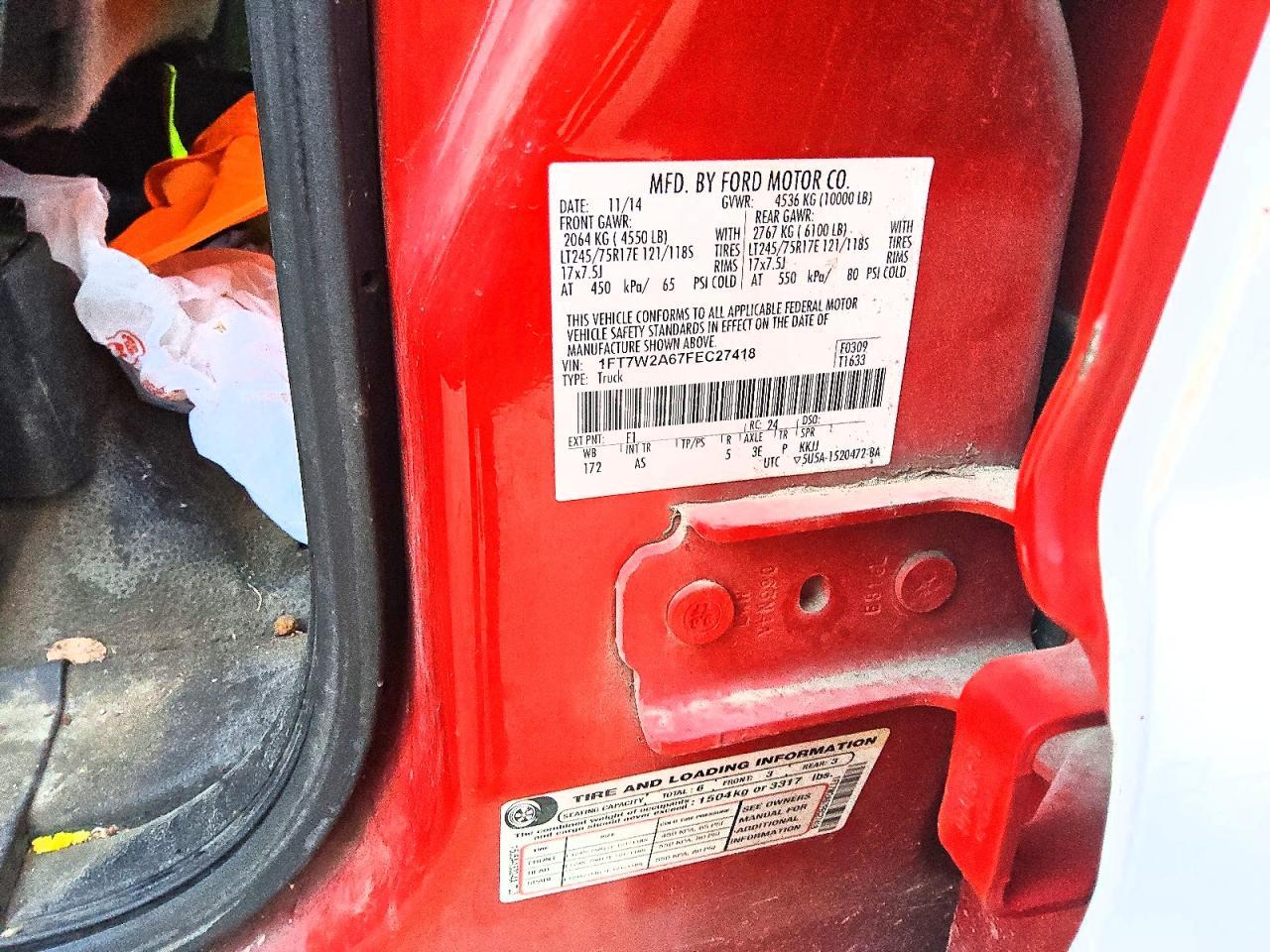 2015 Ford F250 Super Duty
