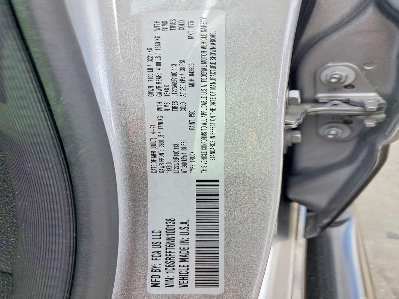 2022 Dodge RAM 1500 BIG Horn