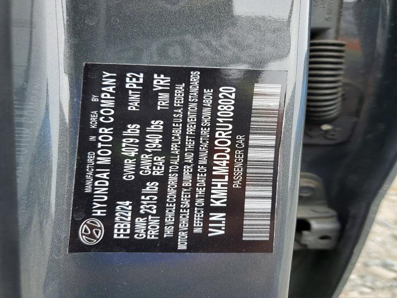 2024 Hyundai Elantra Hybrid Blue