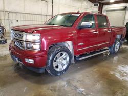Salvage trucks for sale at Avon, MN auction: 2014 Chevrolet Silverado K1500 High Country