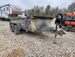 Salvage trucks for sale at Candia, NH auction: 2022 Lamar Dump Trailer