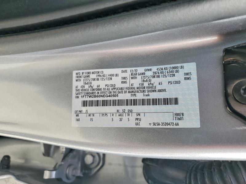 2022 Ford F250 Super Duty