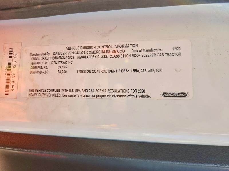 2021 Freightliner Cascadia 126 Semi Truck
