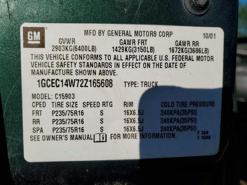 2002 Chevrolet Silverado C1500