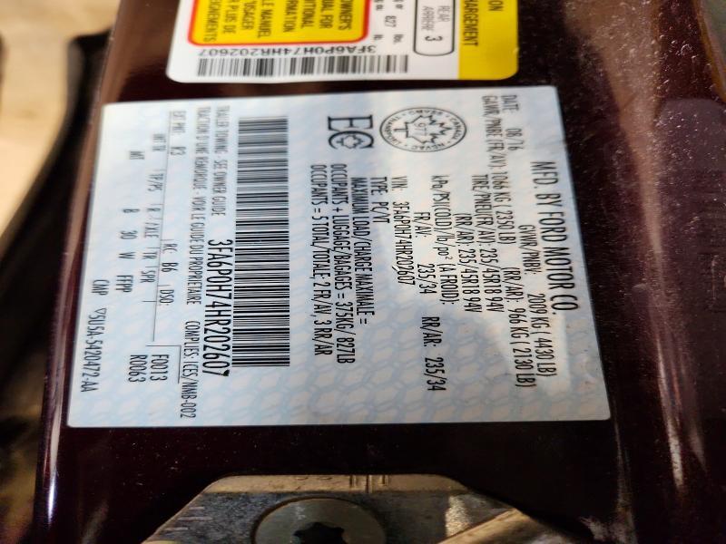 2017 Ford Fusion se
