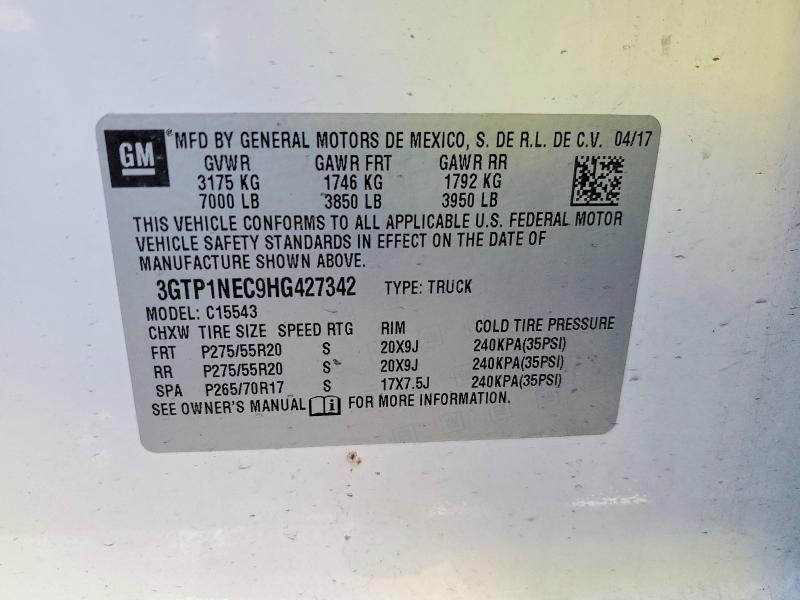 2017 GMC Sierra C1500 SLT