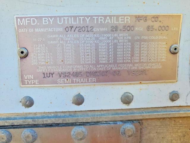 2013 Utility Trailer Manufactu Trailer