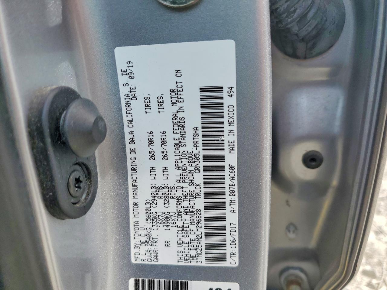 2020 Toyota Tacoma TRD OFF-Road