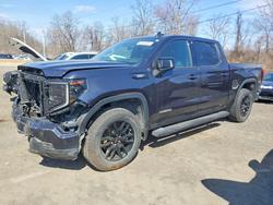 Salvage trucks for sale at Marlboro, NY auction: 2025 GMC 1500 Sierra 4WD Crew Cab 3.0L Diesel
