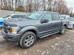 Salvage trucks for sale at Chalfont, PA auction: 2018 Ford F150 Supercrew