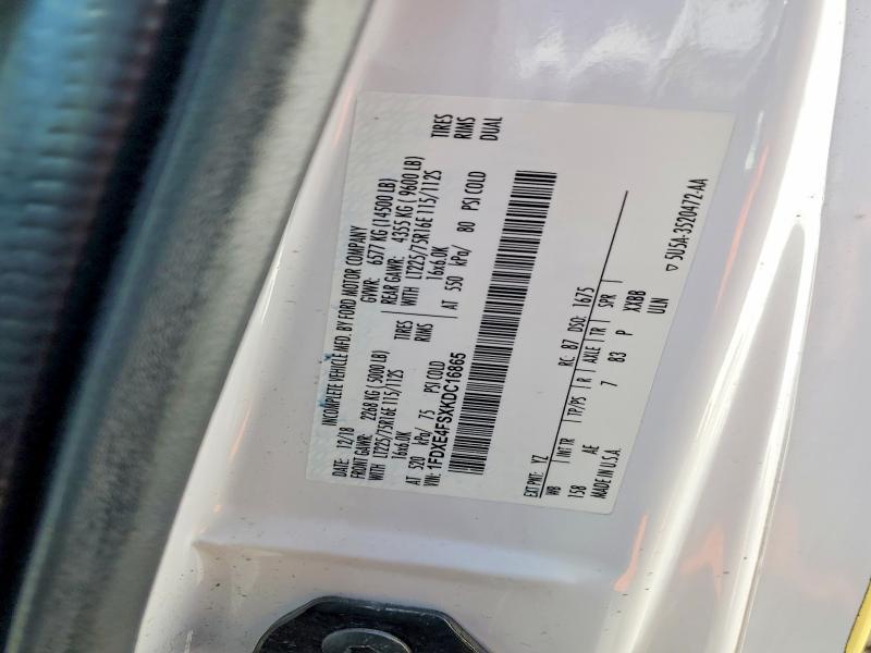 2019 Ford E450 Utility / Service Truck