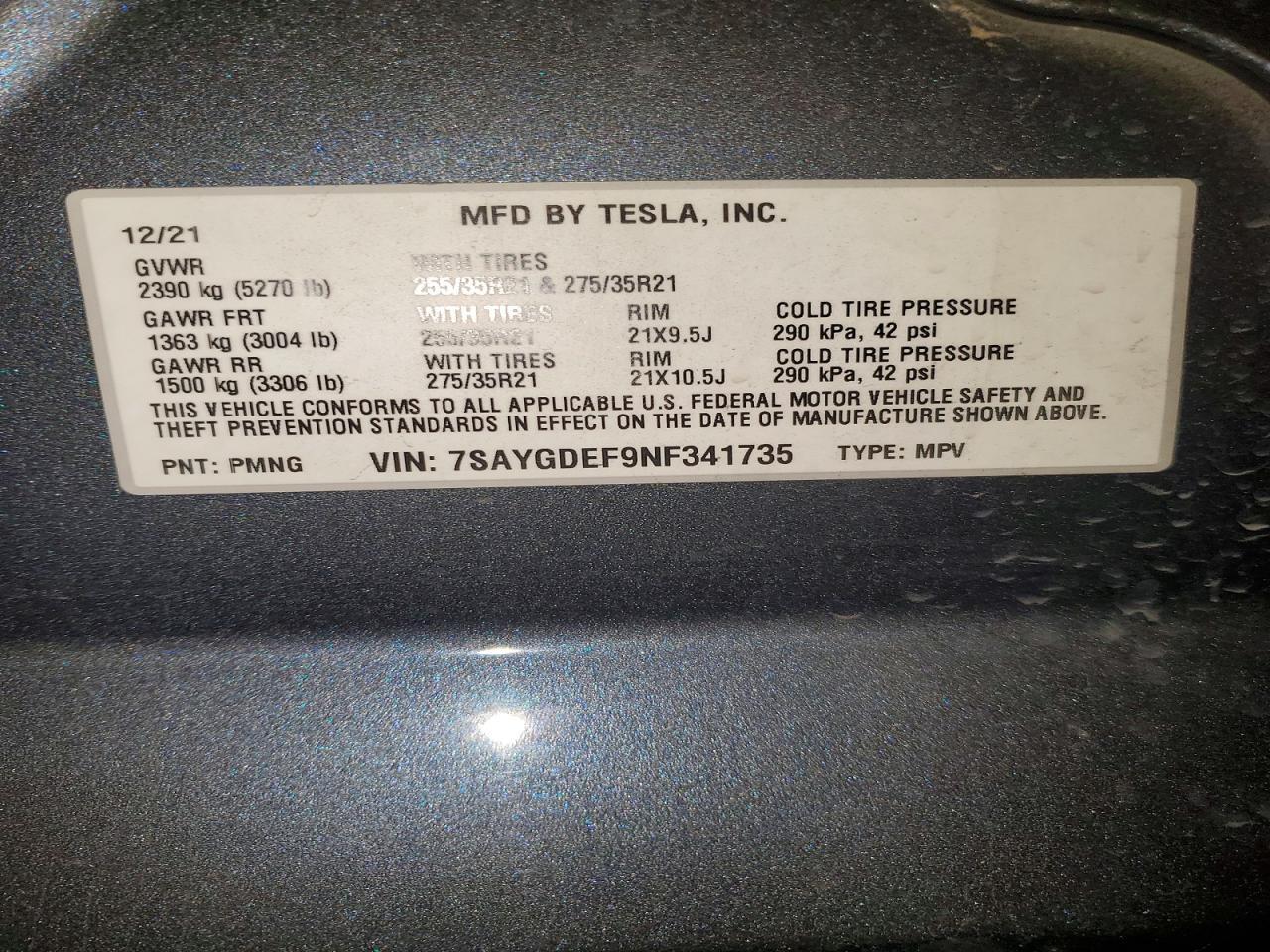 2022 Tesla Model y