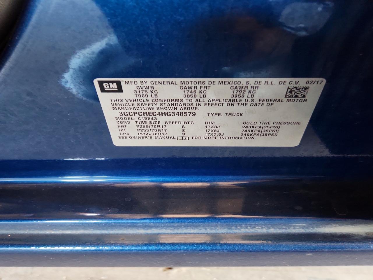 2017 Chevrolet Silverado C1500 LT