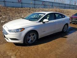 Ford salvage cars for sale: 2018 Ford Fusion se Hybrid